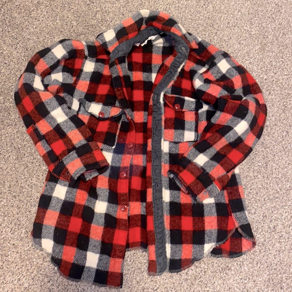 100% wool shacket / Size Small